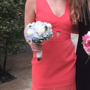 BCBG Maxazaria size 4 maxi dress! Only worn once. Perfect color of orange